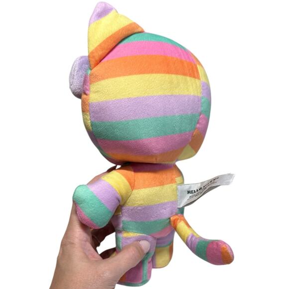 Hello Kitty Sanrio Gund 2020 Rainbow Cat Outfit Stuffed Animal Plush 9.5" Pride - Picture 6 of 10